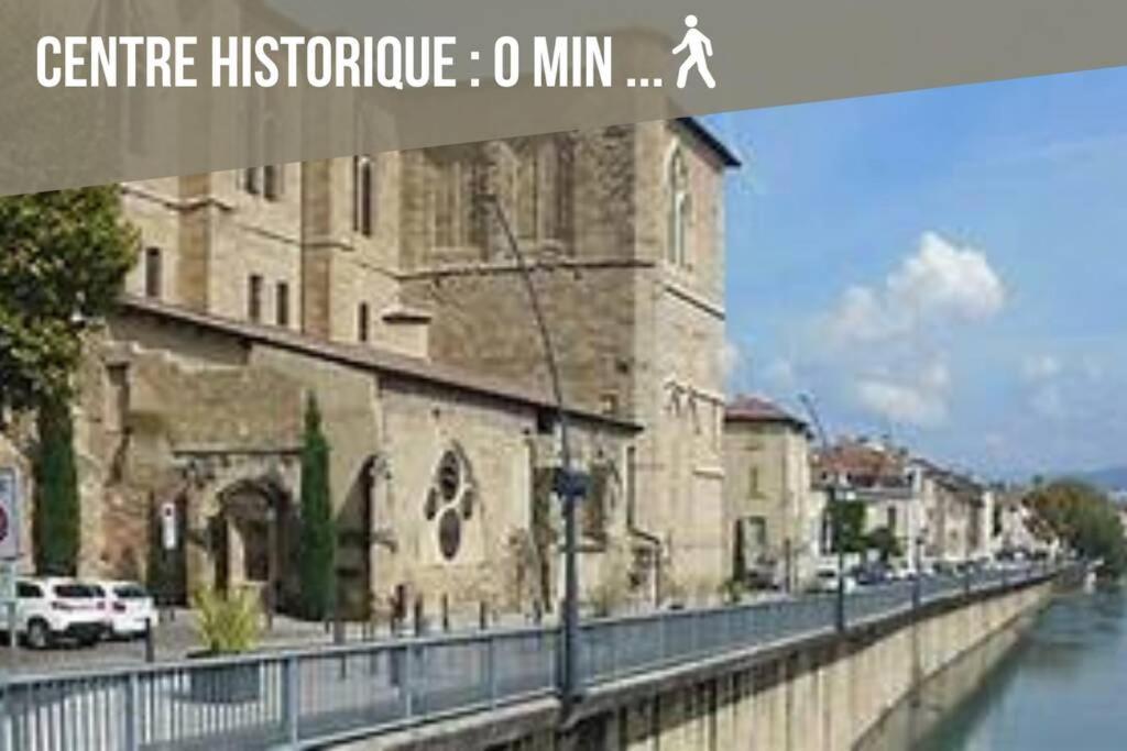 La Chaumiere, Centre Historique, Fibre, Ess, Rez-De-Chaussee, Bedinshop Romans-sur-Isère Exterior foto